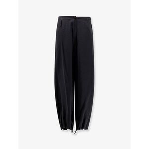 Alysi Women Modal Trousers With Drawstring Detail
